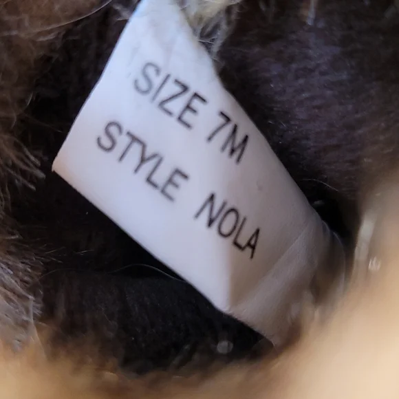 Khombu Womens Pull On Waterproof Rubber And Fur Snow Boots - Picture 10 of 10